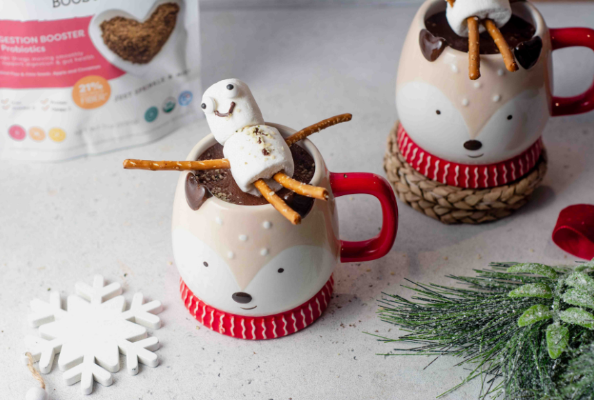 Healthy Hot Chocolate Smoothie – Tiny Sprouts Foods