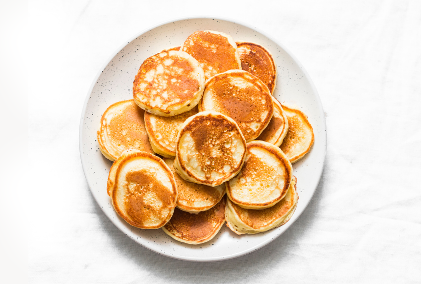 3-Ingredient High-Fiber Pancakes – Tiny Sprouts Foods