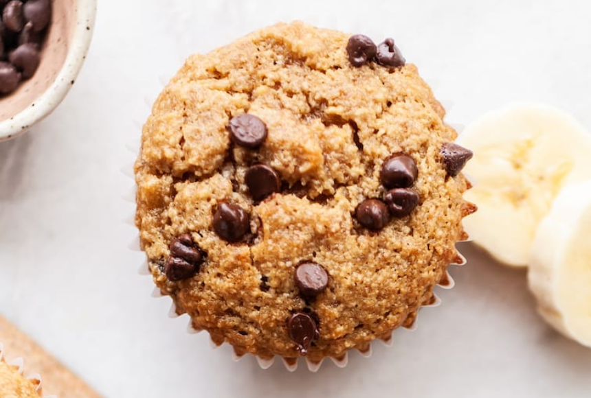 Peanut Butter Banana Muffins