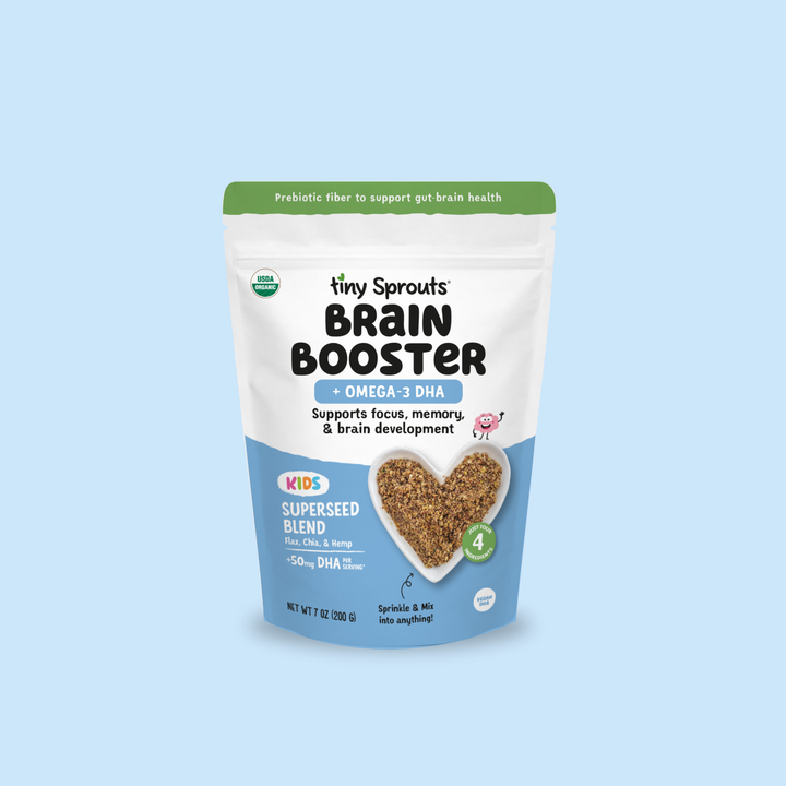 Organic Brain Booster front of pack