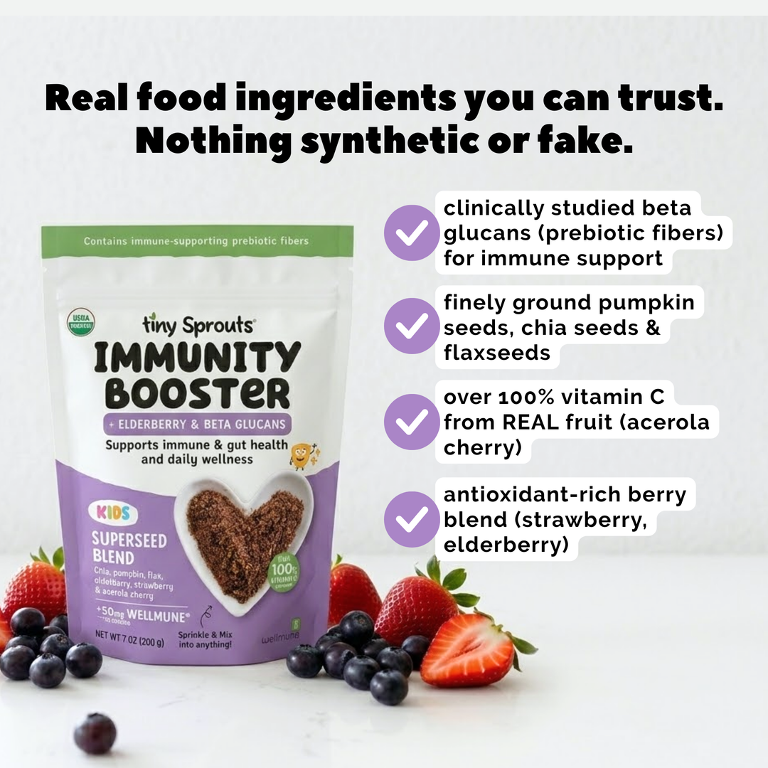 Organic Immunity Booster + Elderberry & Beta Glucans