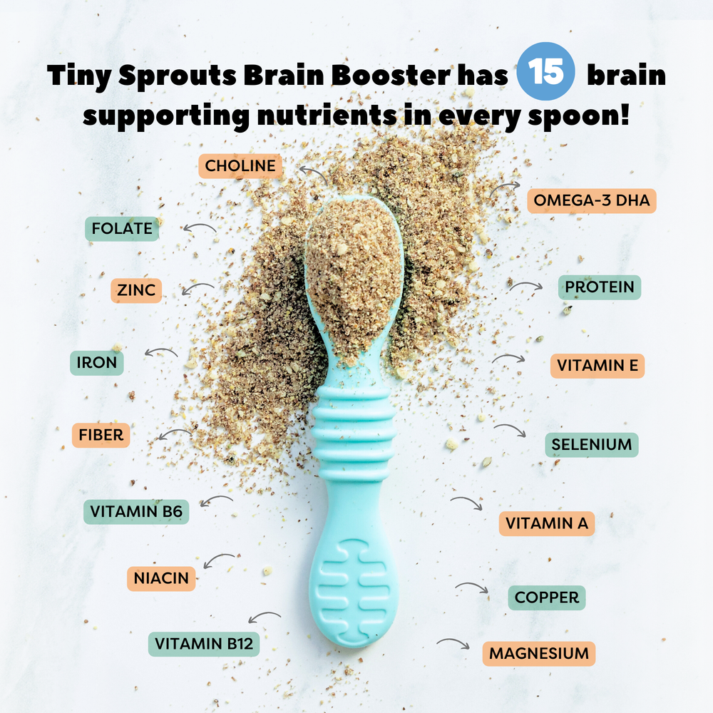 
                  
                    Organic Brain Booster + Omega-3 DHA
                  
                