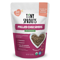 CLEARANCE! Organic Milled Chia Seeds + Vitamin D & Probiotics - BB March 20, 2025