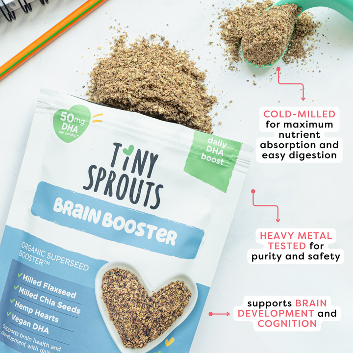 Organic Brain Booster + Omega-3 DHA