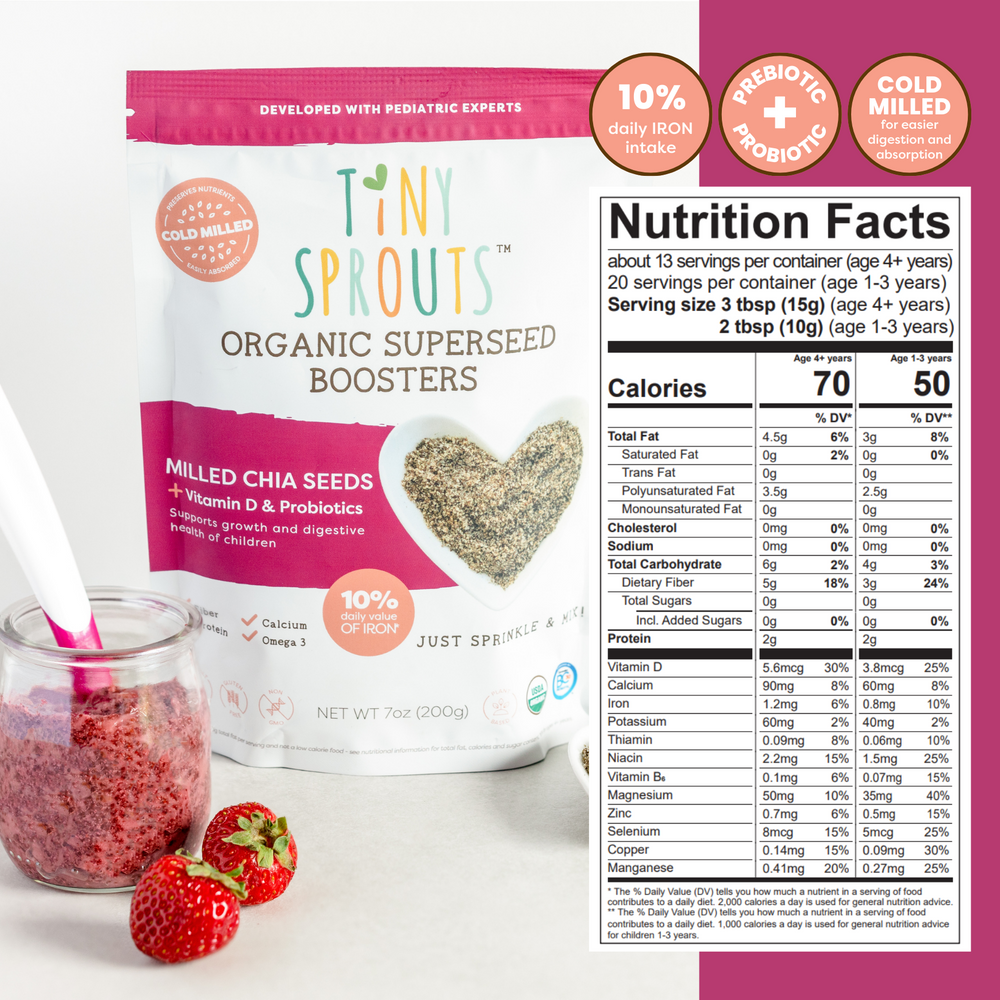 
                  
                    VALUE PACK! Try 4 Tiny Sprouts Organic Superseed Boosters!
                  
                