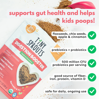 FUNCTIONAL HEALTH 2-PACK! Tiny Sprouts Organic Brain Booster + Digestion Booster