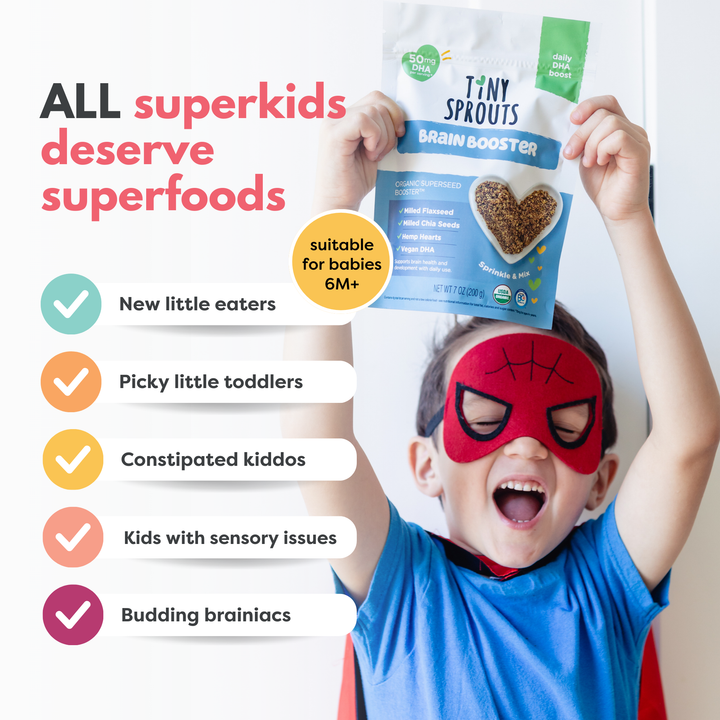 Organic Brain Booster + Omega-3 DHA