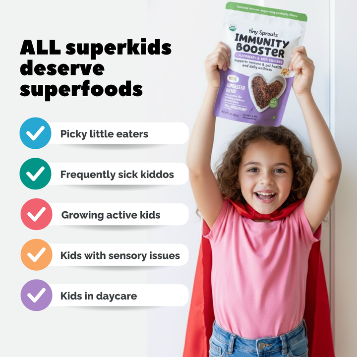 Organic Immunity Booster + Elderberry & Beta Glucans