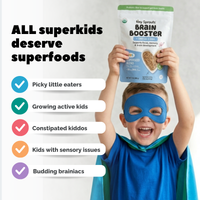 Organic Brain Booster + Omega-3 DHA