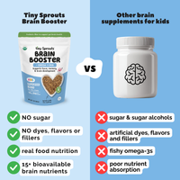 Organic Brain Booster + Omega-3 DHA