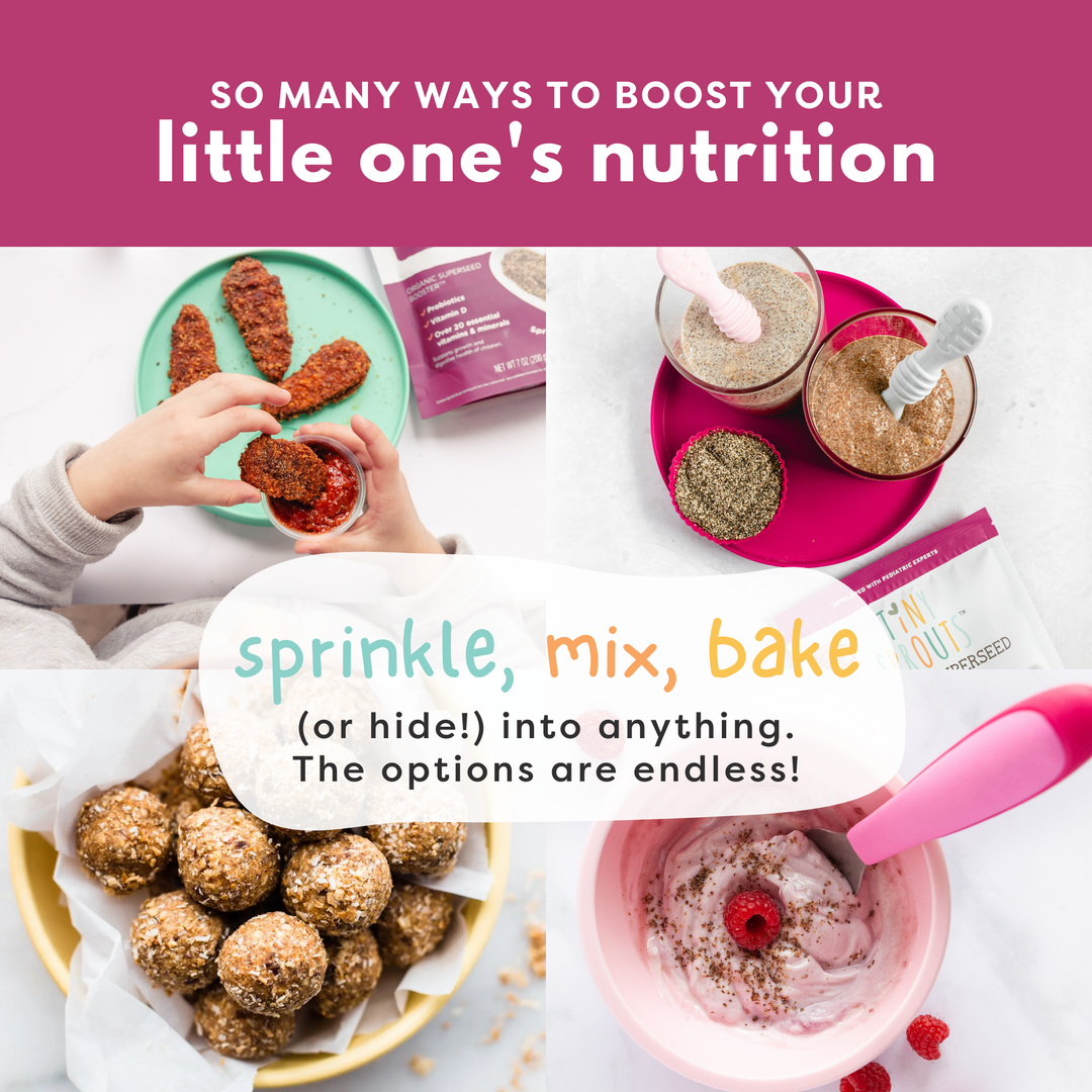 Organic Milled Chia Seeds + Vitamin D & Probiotics