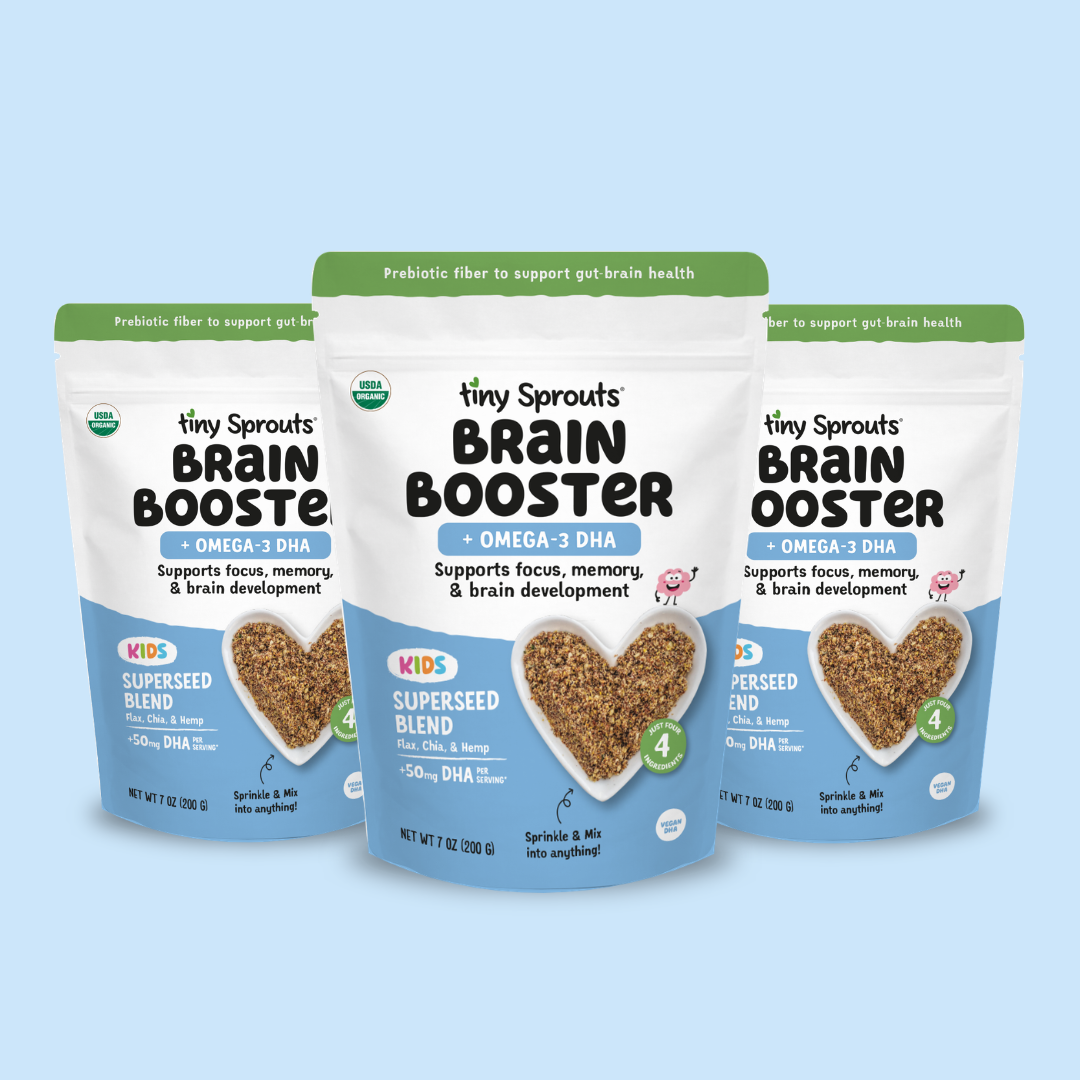 Organic Brain Booster + Omega-3 DHA