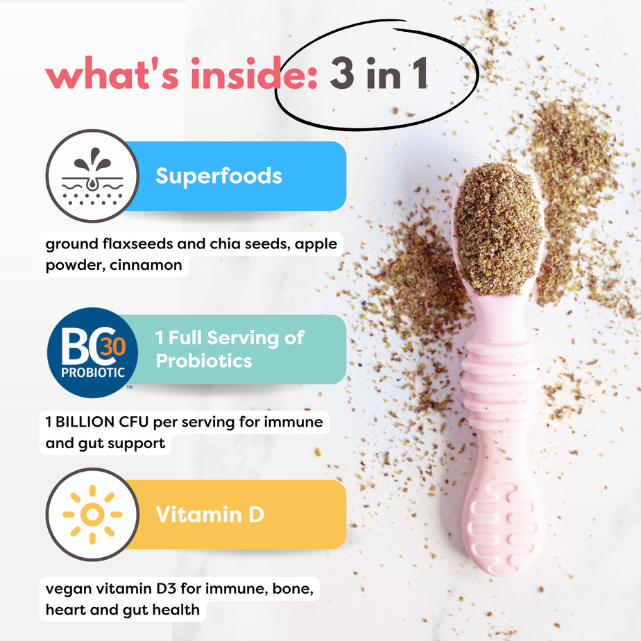 Organic Gut Booster + Prebiotics & Probiotics (Formerly Digestion Booster)