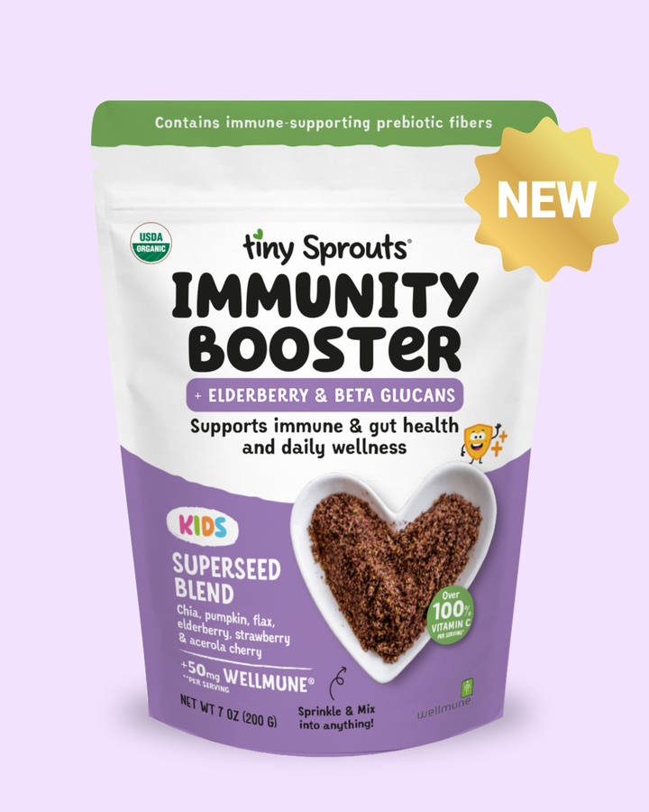 Organic Immunity Booster + Elderberry & Beta Glucans