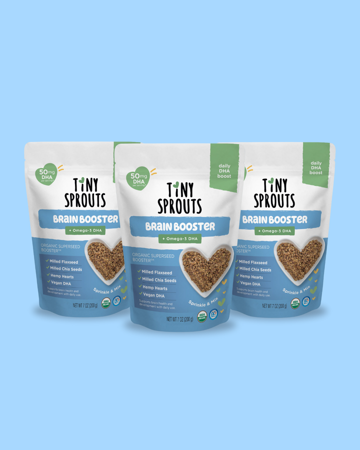 Organic Brain Booster + Omega-3 DHA